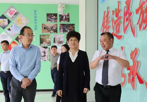 安徽省合肥市市長凌云蒞臨我校視察指導工作