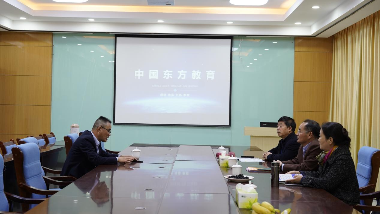 甘肅財(cái)貿(mào)職業(yè)學(xué)院領(lǐng)導(dǎo)來我校交流