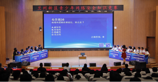 恭喜 我校學子斬獲蘭州新區(qū)青少年網絡安全知識競賽一等獎